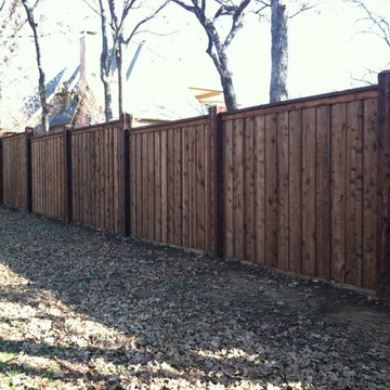 8x8 Posts Board On Board Fence Step