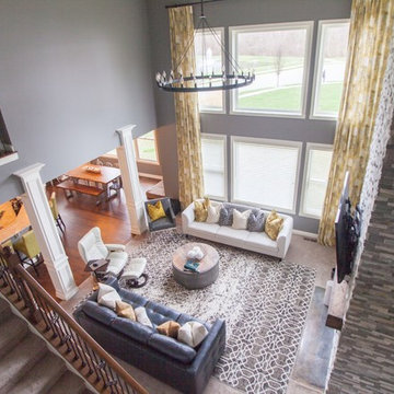 Fishers Residence - Contemporary Rustic + Industrial