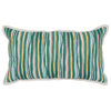 Kosas Home Kathryn 100% Linen 14"x26" Throw Pillow, Green