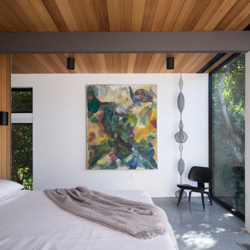 Malibu Glass Box House by Klopf Architecture