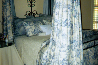 Example of a bedroom design in Other