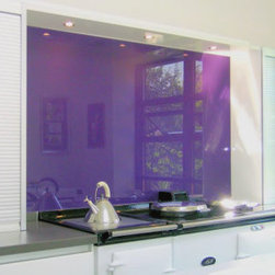 back painted glass - Tile