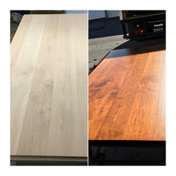 Maple Kitchen Island Top - Kitchen Islands And Kitchen Carts