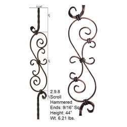 Mediterranean Wrought Iron Balusters - Products