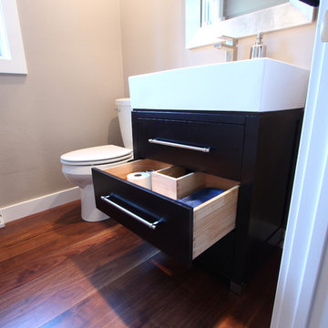 Small Furniture Looking Vanity with All Drawers