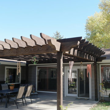 timber pergola