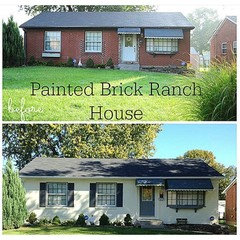 Should We Paint Our Brick House It Refreshes And Gives A Bit Of Cl If Done Correctly That Paint Job Will Last For Decades Don T Be Afraid To Ugly Brick