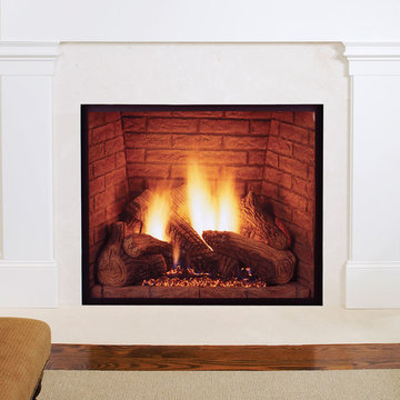 Majestic Marquis 44" Top Vent Clean Face Direct Vent Fireplace with Signature Co