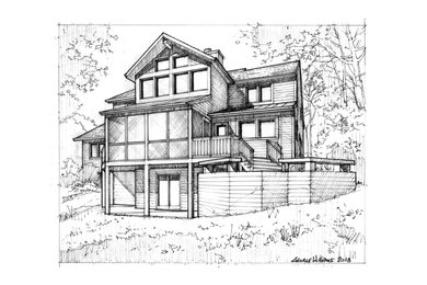 Lake House Renovation 2 drawing