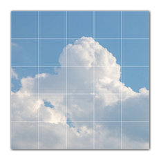 Clouds Ceramic Tile Wall Mural HZ500395-55M. 30" x 30"