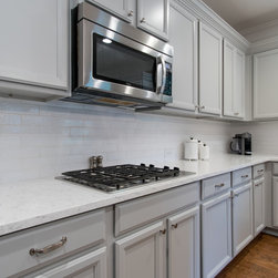 Gorgeous and Bright Light Gray Kitchen - Major Kitchen Appliance Parts And Accessories