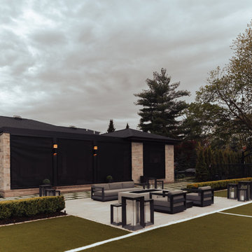 Rogers Residence - Bloomfield Hills, MI: StruXure Louvered Pergola & MagnaTrack