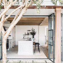 Open Kitchen Ideas w/ Yard Entry