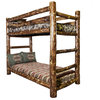 Glacier Country Collection Twin Over Twin Bunk Bed