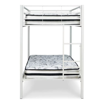 twin metal bunk bed