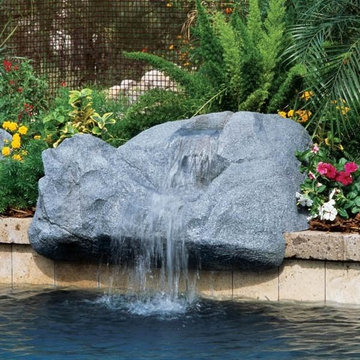 Inter-Fab 4100-22 Alta Pool Side Waterfall Only Light Granite