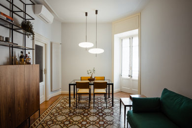Foto di una sala da pranzo chic