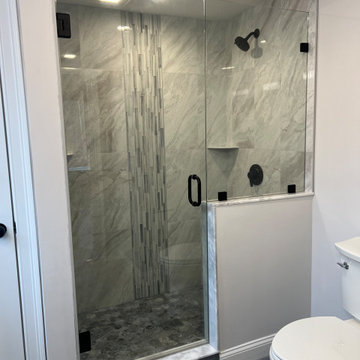 Modern Frameless Glass Shower Enclosure