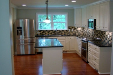 Elegant kitchen photo in Other