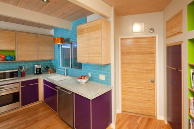 Colorful Kitchen Doors