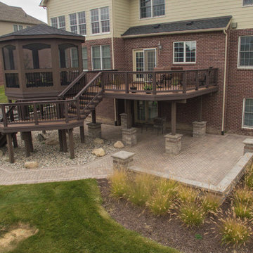 Northville Frontyard Design & Backyard Gazebo