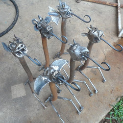 Custom Iron Odds and Ends - Sculptures