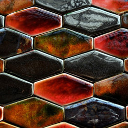 Handmade Hexagon Tiles - Mosaic Tiles