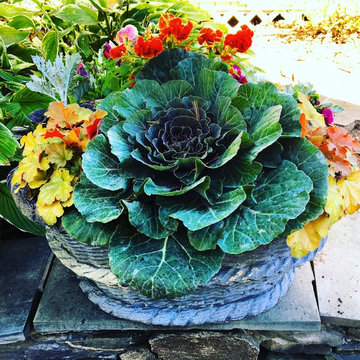 Fall Container Garden Design