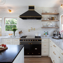 black stove kitchens