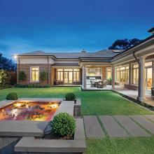 backyard water feature
