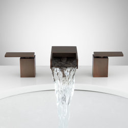 Willis Widespread Waterfall Faucet - Bathroom Sink Faucets