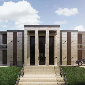 EXTERIOR RENDERING FOR A SPECTACULAR HOUSE DESIGN Exterior rendering services al