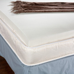 Enhance Full 3 Inch Memory Foam Mattress Topper - Mattress Toppers And Pads