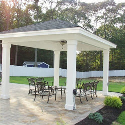 PVC Newel Post & Column Wraps - Pergolas