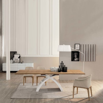 Tokyo Wood Extension Table by Tonin Casa
