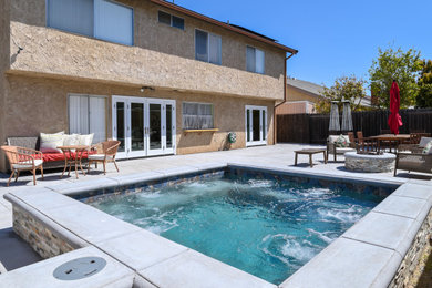 Example of a pool design in Los Angeles