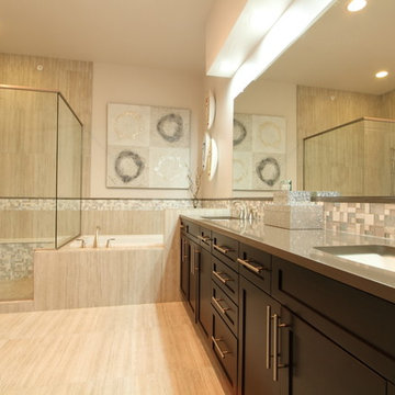Travertine Porcelain 12x24 in Englewood, CO