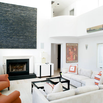 Beach Style Living Room