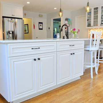 Classic Traditional White Kitchen / Rockville, MD