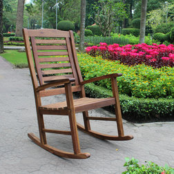 Transitional Outdoor Rocking Chairs by Homesquare