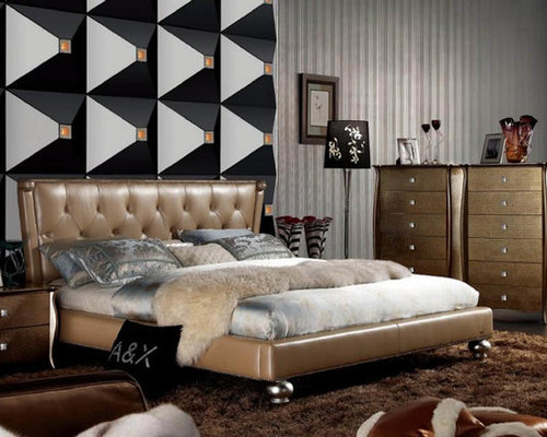 Armani Xavira Houzz Example Of A Mid Sized Minimalist Home Design In New York