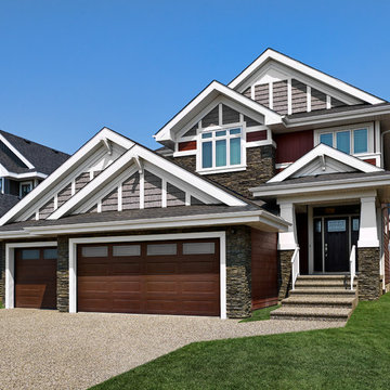 The Foundry Siding - Weathered Cedar Shake Siding