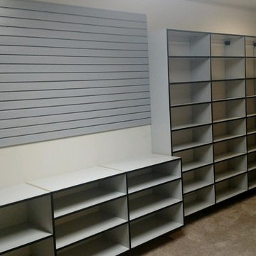 Hanging Storage and Adjustable Shelves