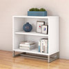 Method 2 Shelf Bookcase Cabinet in White - Engineered Wood