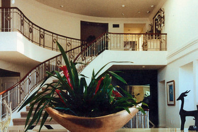 Inspiration for a timeless staircase remodel in Orange County