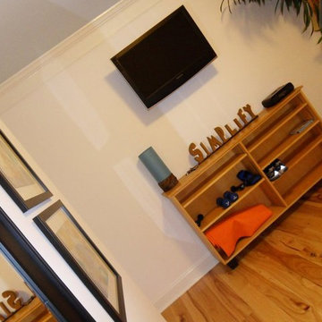 Yoga, exercise room