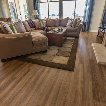 Luxury Vinyl Plank Dakota Walnut