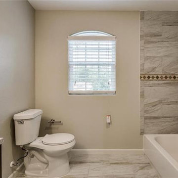 Cozy Cottage Feel Bathroom Makeover in Los Angeles CA