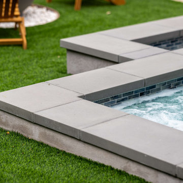 Luscious Backyard with Fire Pit