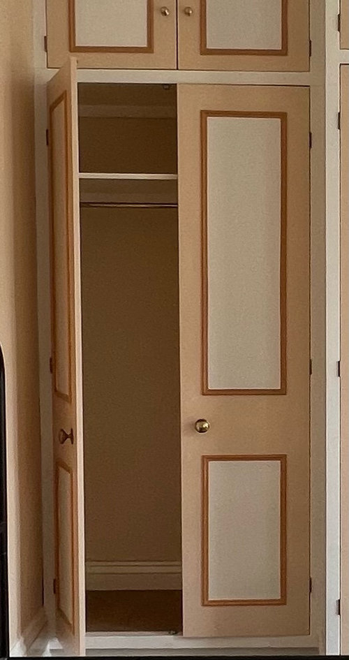 Refurbishing old fitted wardrobes